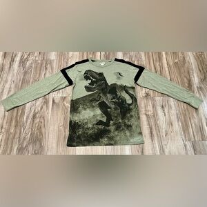 Children's Place Dinosaur Graphic Long Sleeve T-Shirt (14)